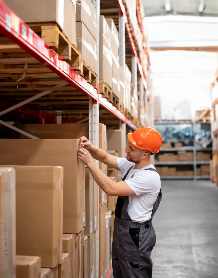 warehouse working